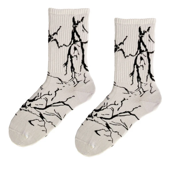 جوراب زنانه ال سون مدل رعد و برق کد PH947.1