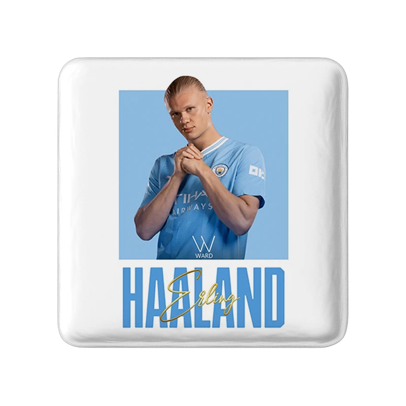 پیکسل خندالو طرح ارلینگ هالند (Erling Haaland) مدل مربعی کد 36370