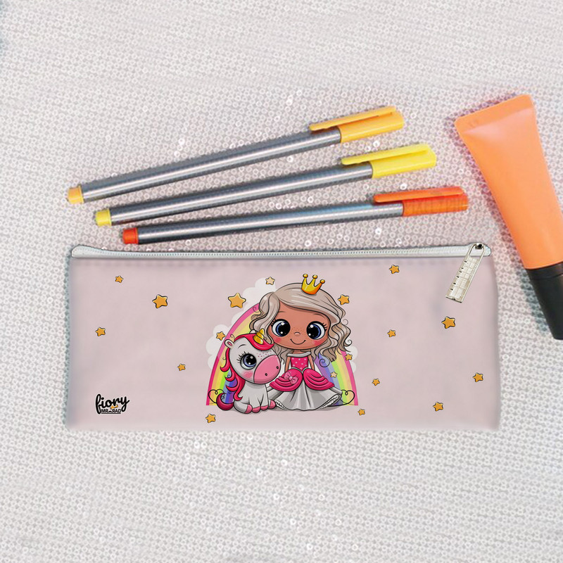 جامدادی مستر راد مدل پرنسس و اسب تک شاخ کد fiory 1972