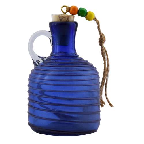 بطری شیشه ای مدل گرد نواری کد 995