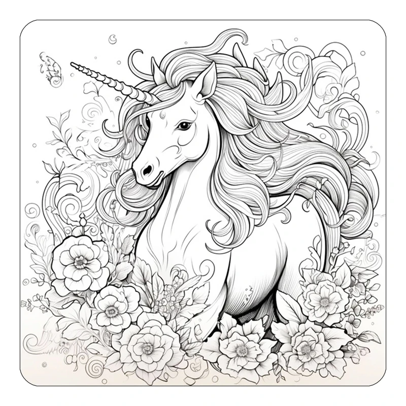 مگنت کاکتی طرح اسب تک شاخ و یونیکورن مدل mp29413