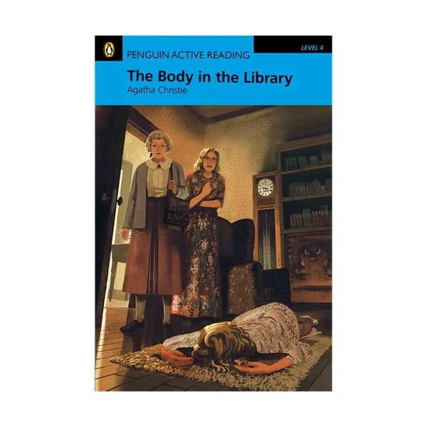کتاب Penguin Active Reading 4 The Body in the Library اثر Agatha Christie انتشارات penguin