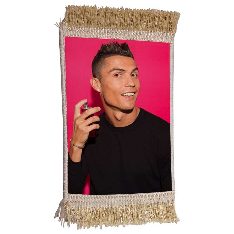 فرش ماشینی دیوارکوب مدل رونالدو کد 352