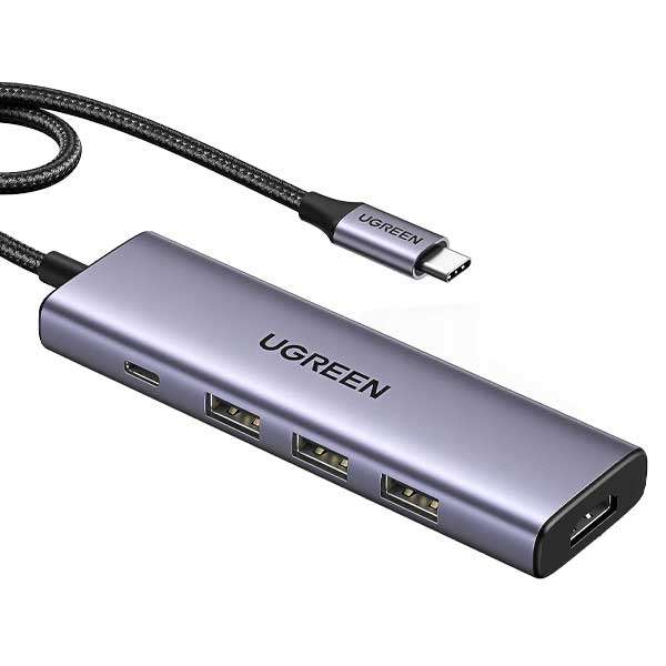 هاب 5 پورت USB-C یوگرین مدل CM511 کد 15596 هاب 5 پورت USB-C یوگرین مدل CM511 کد 15596