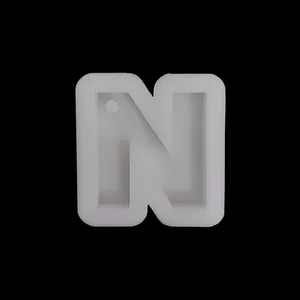 قالب رزین مدل حروف تکی پین دار طرح N