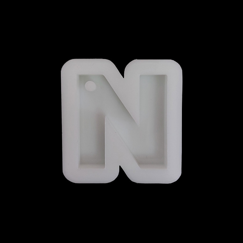 قالب رزین مدل حروف تکی پین دار طرح N