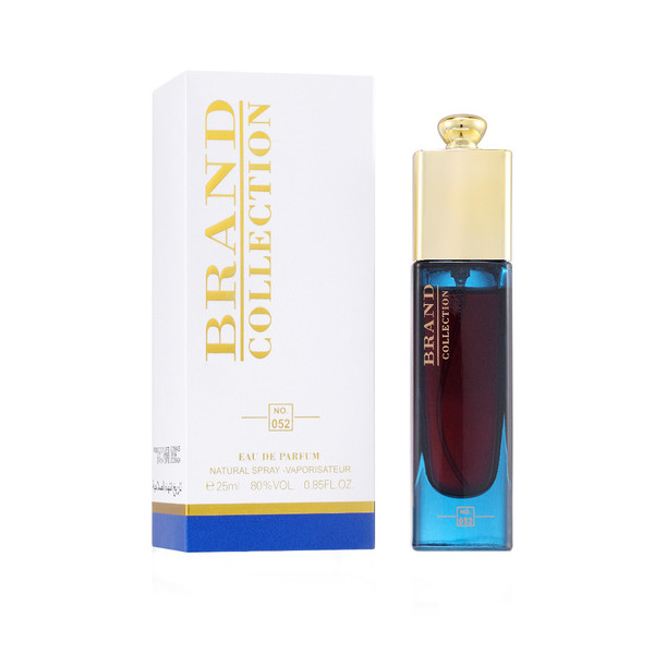 عطر جیبی   برند کالکشن مدل  دیور ادیکت شماره 052 حجم ۲۵ میلی لیتر