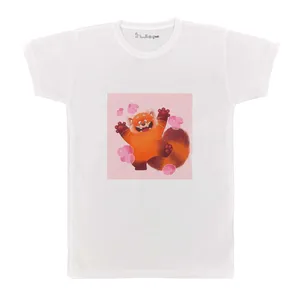 تی شرت بچگانه پرمانه طرح turning red کد pmt.1135