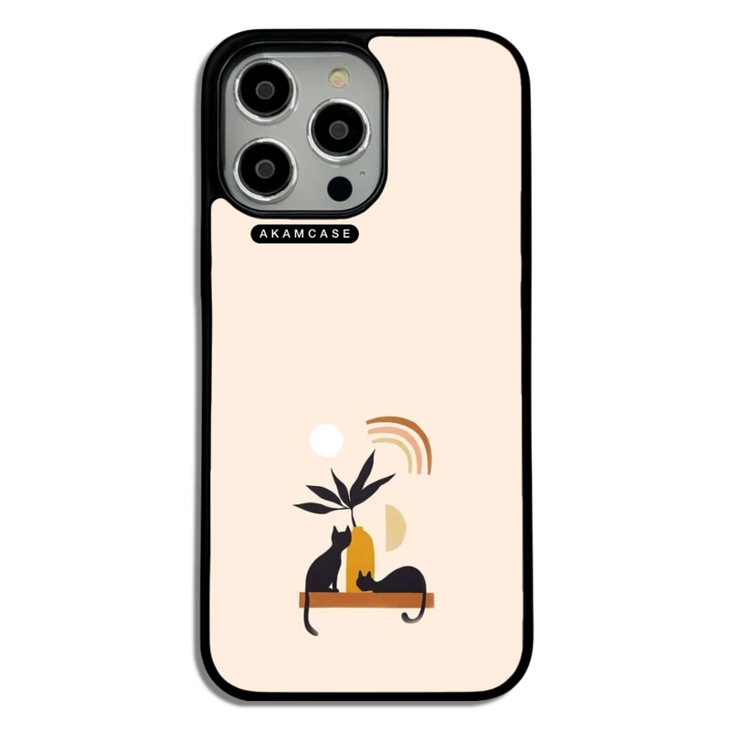 کاور آکام مدل AMC-WA14PROMAX-CATS-27 مناسب برای گوشی موبایل اپل iPhone 14 Pro Max