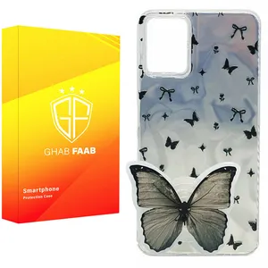 کاور قاب فاب مدل دخترانه سوکول مناسب برای گوشی موبایل شیائومی Poco M3 / Redmi 9T  به همراه پاپ سوکت