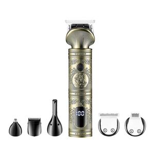 ماشین اصلاح موی سر و صورت وی جی ار مدل 6 کاره کد v-106