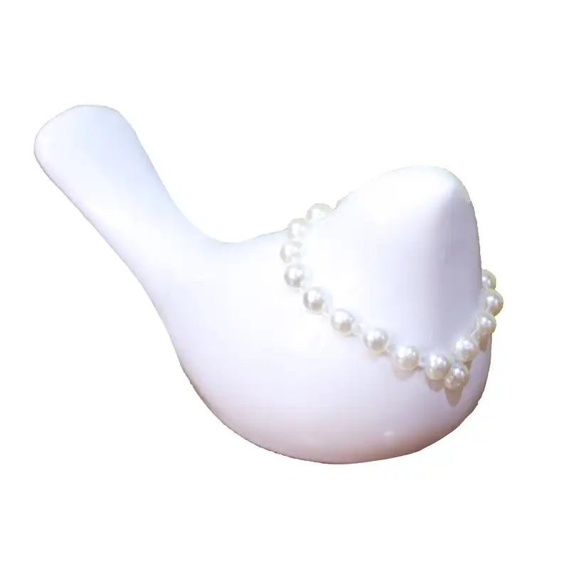 مجسمه سرامیکی مدل پرنده طرح عروس کد queen