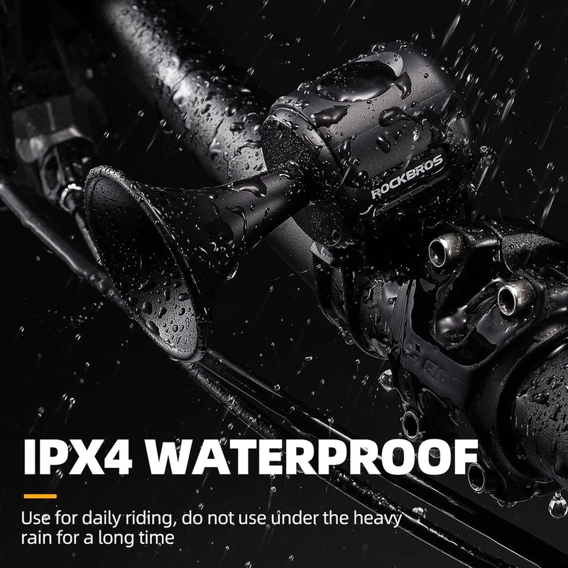 عکس شماره 5 : بوق دوچرخه راک براس مدل حلزونی ۱۲۰db کد 1822