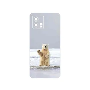 MAHOOT Polar_bear Cover Sticker for Motorola Moto G72