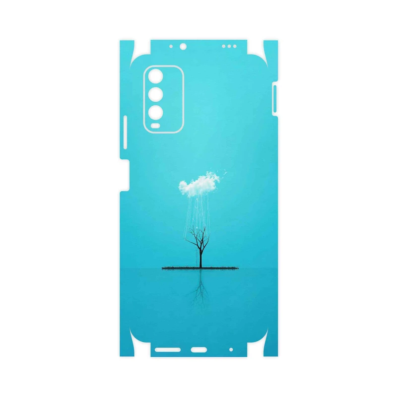 برچسب پوششی ماهوت مدل Minimal Tree-FullSkin مناسب برای گوشی موبایل شیائومی Redmi 9T