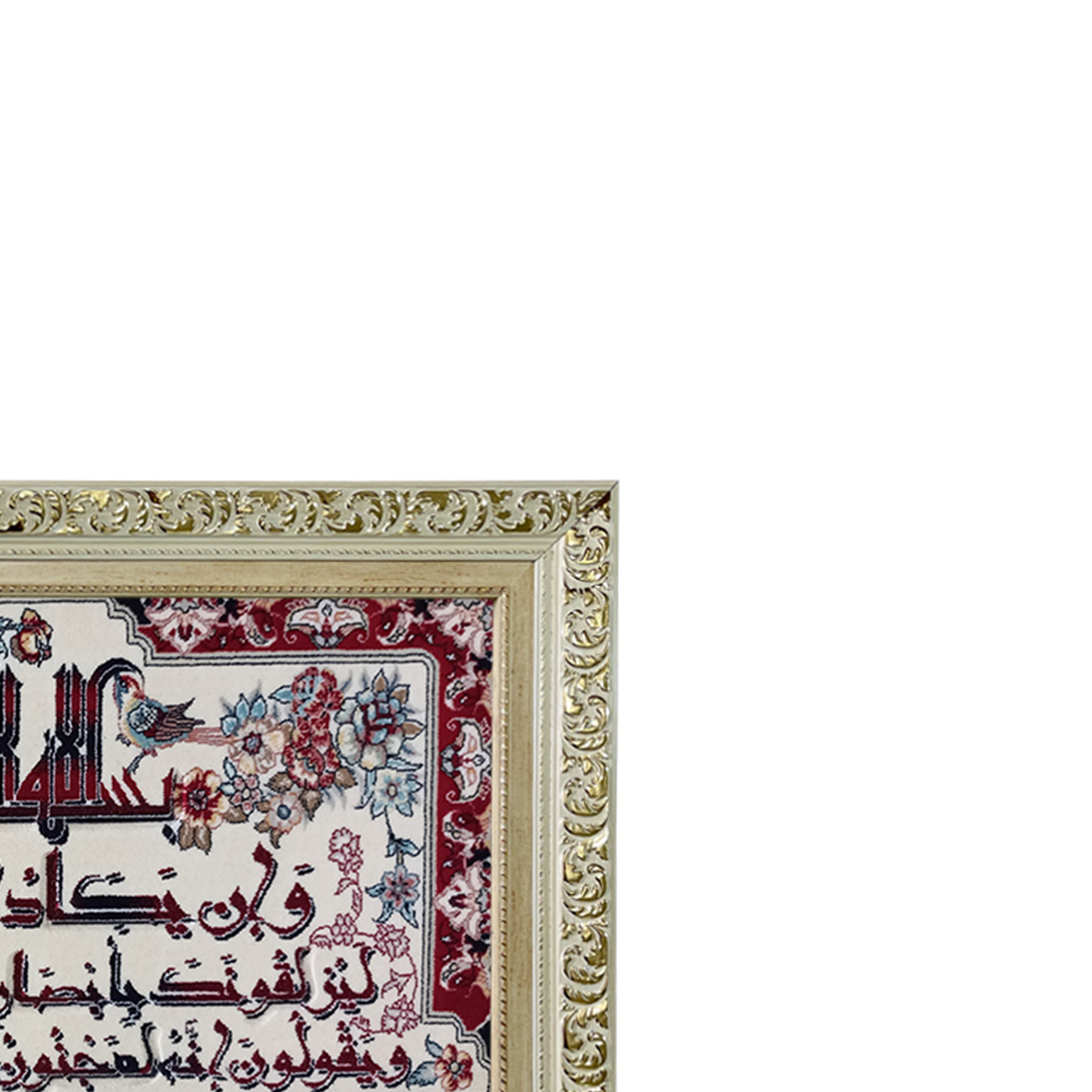 تابلو فرش ماشینی طرح دستبافت مدل وان یکاد کد 7783