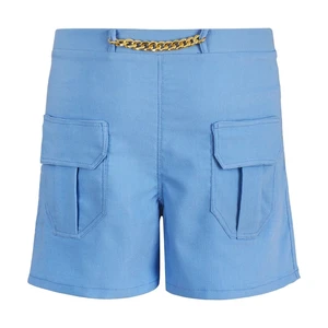 شلوارک دخترانه مدل کارگو زنجیر کد 801