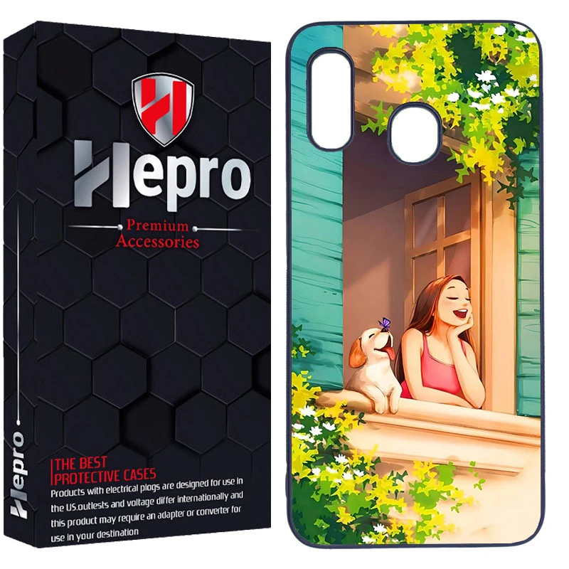 کاور هپرو طرح دخترانه کد Dimo-015 مناسب برای گوشی موبایل سامسونگ Galaxy A20/A30