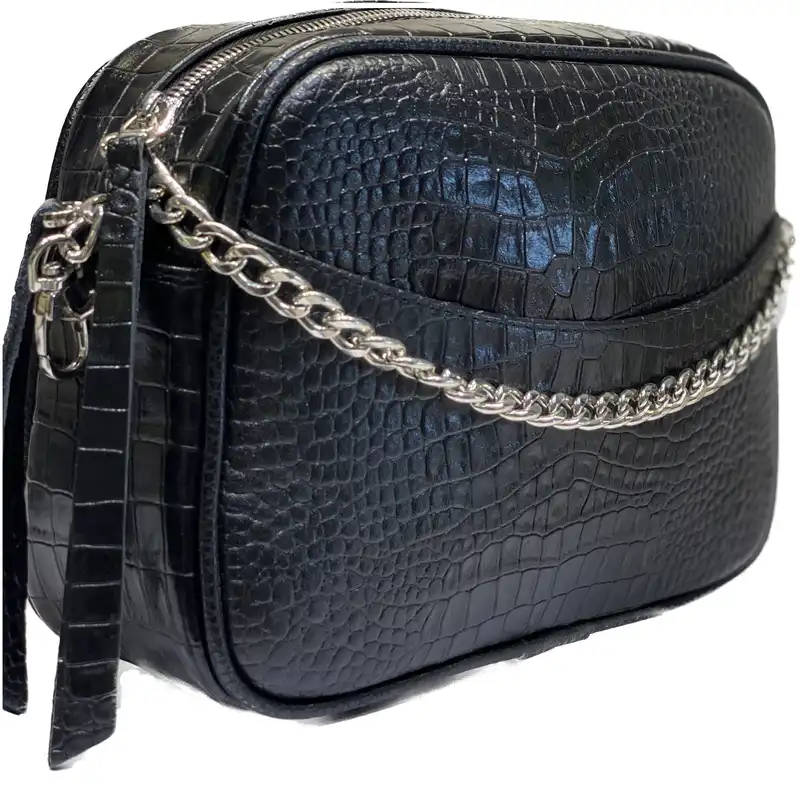 کیف دوشی زنانه مدل تمام چرم