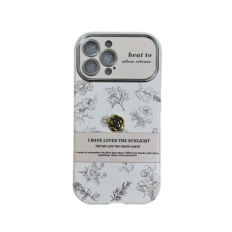 کاور طرح گل برجسته مدل Florá مناسب برای گوشی موبایل اپل iPhone 13 Pro Max