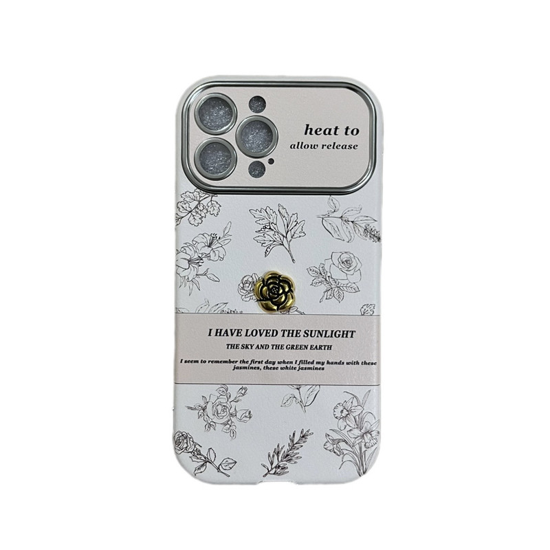 کاور طرح گل برجسته مدل Florá مناسب برای گوشی موبایل اپل iPhone 13 Pro Max