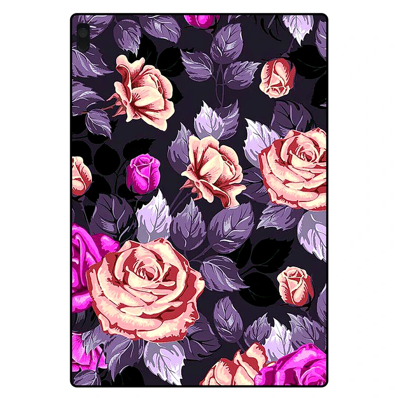 کاور مگافون طرح گل مدل 1652 مناسب برای تبلت لنوو Tab 4 10.0 / X304L / X304F