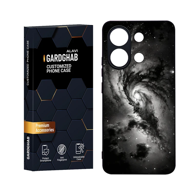 کاور گارد قاب علوی مدل Glass مناسب برای گوشی موبایل شیائومی Redmi Note 13 4G 