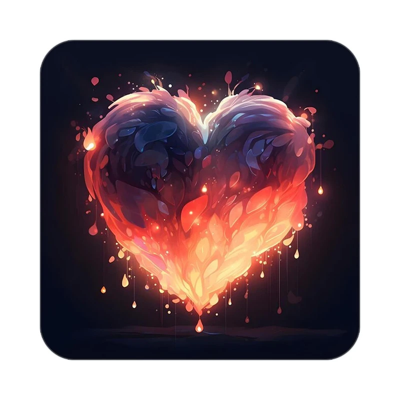 زیر لیوانی کاکتی مدل عاشقانه کد mp10963