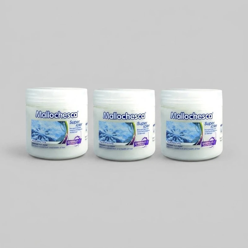 ژل مو مالوچسکا مدل Super Icier حجم 300 میلی لیتر مجموعه 3 عددی