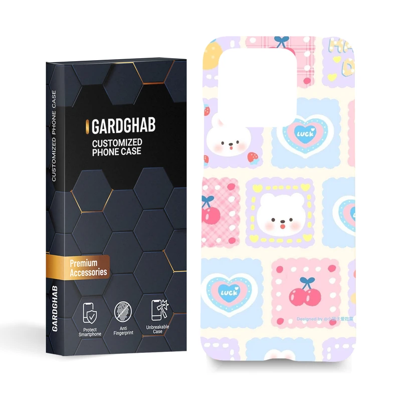 کاور گارد قاب مدل دخترانه مناسب برای گوشی موبایل شیائومی Redmi 10c