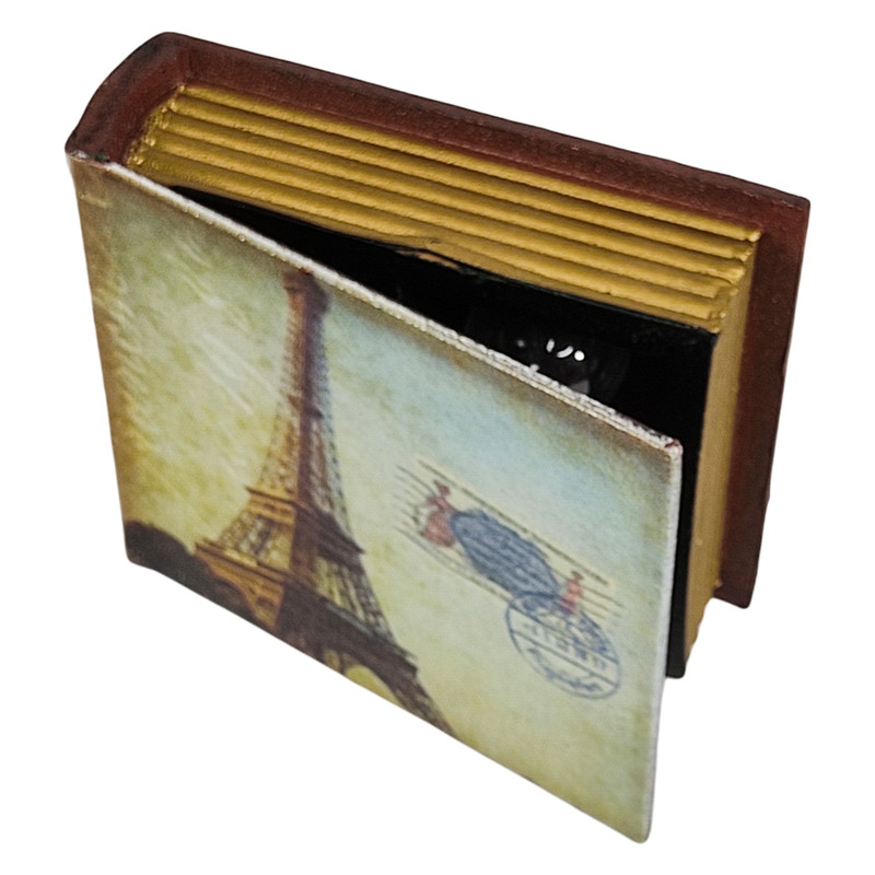 ساعت شنی مدل کتابی طرح ایفل ساعت شنی مدل کتابی طرح ایفل