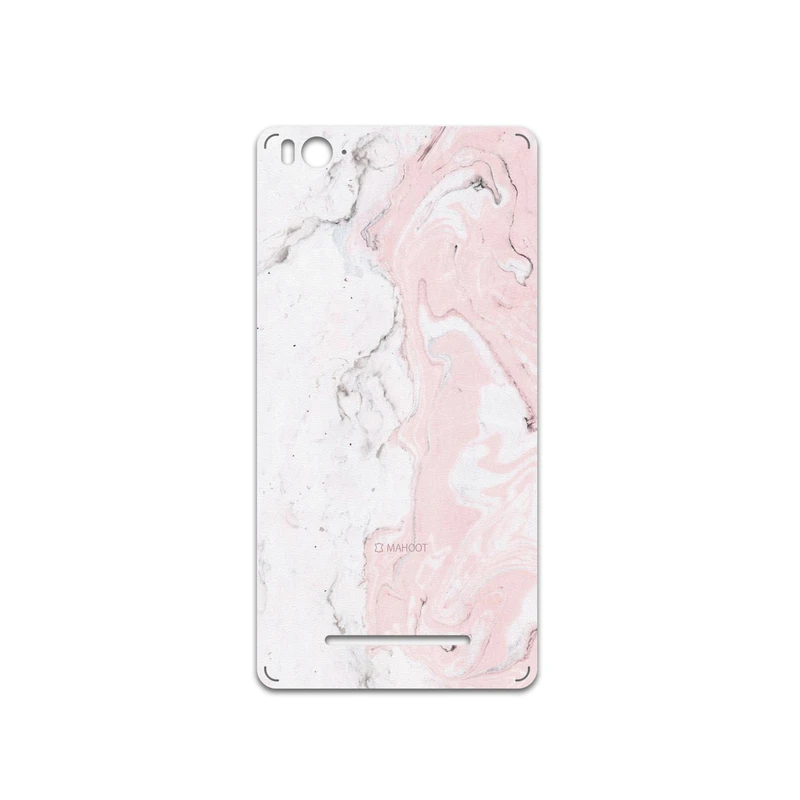 برچسب پوششی ماهوت مدل Blanco-Pink-Marble مناسب برای گوشی موبایل شیائومی Mi 4c