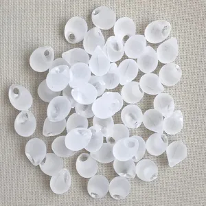 آویز گوشواره مدل اشکی مات کد 592 بسته 210 عددی