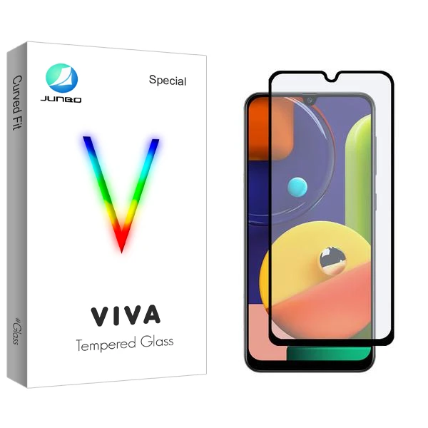 محافظ صفحه نمایش سرامیکی جانبو مدل Viva مناسب برای گوشی موبایل سامسونگ Galaxy A50s