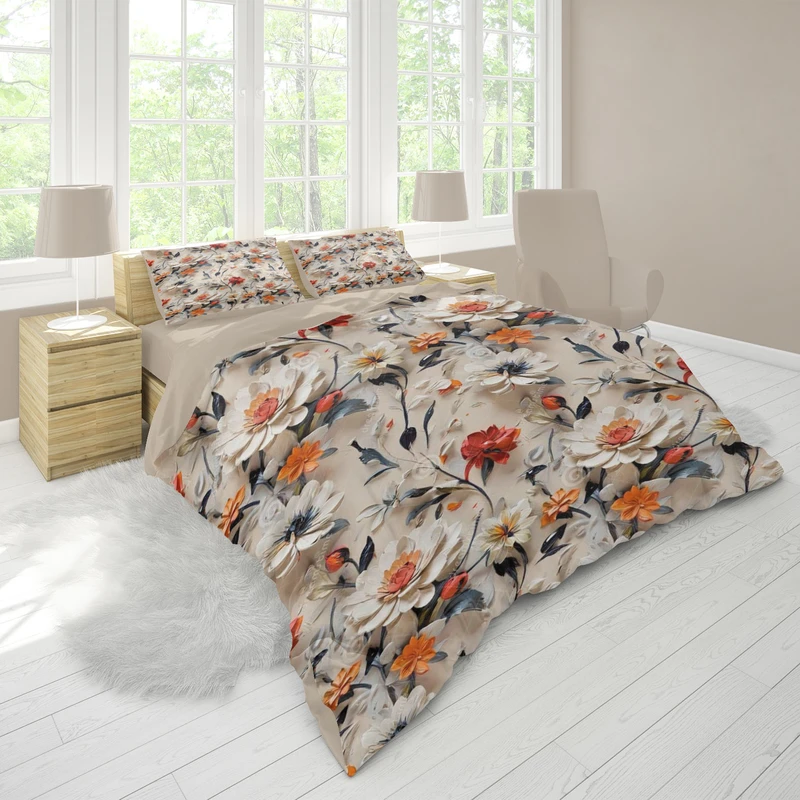 سرویس خواب 2 نفر 6 تکه مدل B303 میکروچاپ دیجیتال    