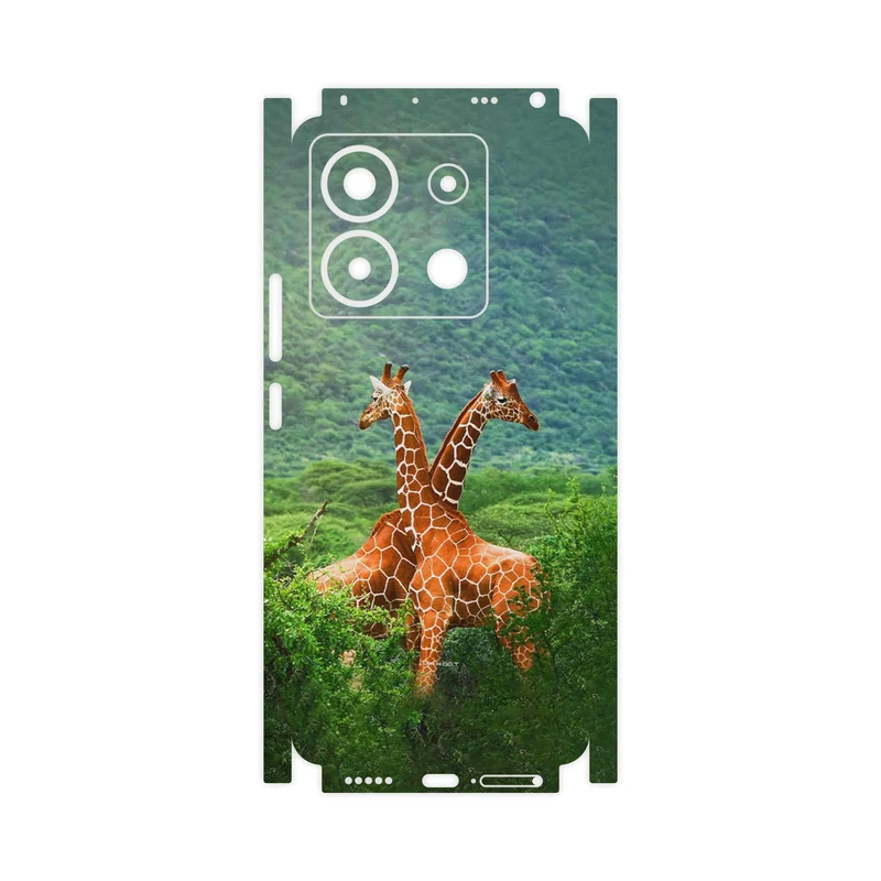 برچسب پوششی ماهوت مدل Giraffe-FullSkin مناسب برای گوشی موبایل شیائومی Redmi Note 13 Pro 5G