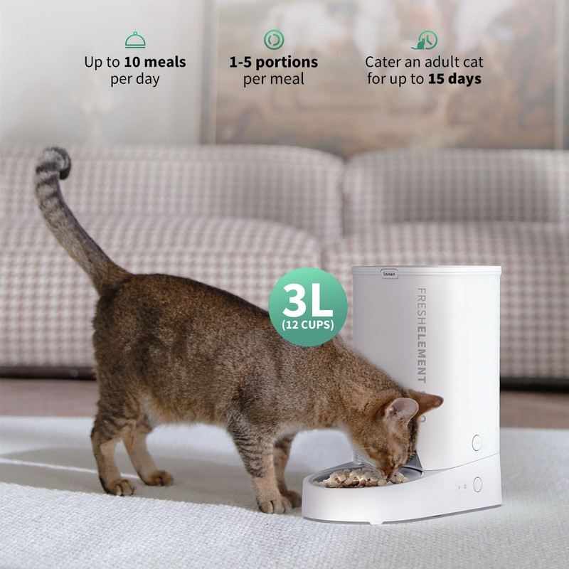 ظرف غذا اتوماتیک سگ و گربه پت کید مدل p570