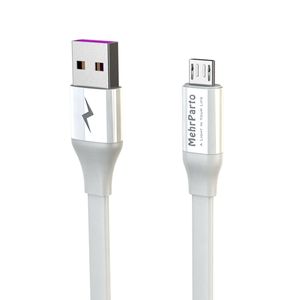 نقد و بررسی کابل تبدیل USB به microUSB مهرپرتو مدل MPUCM10 طول 1 متر توسط خریداران