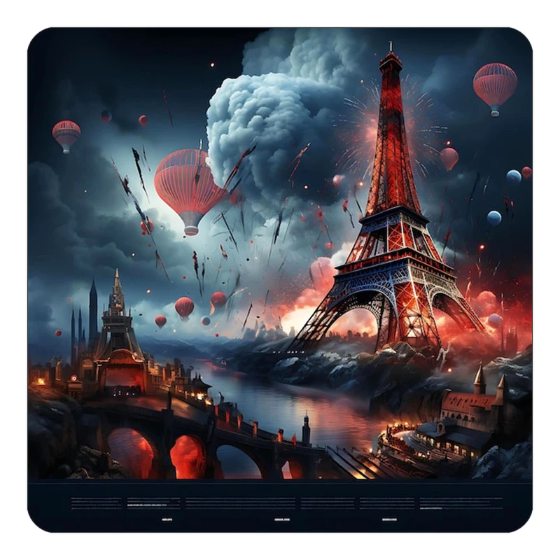 مگنت کاکتی طرح پاریس Paris مدل mp56300