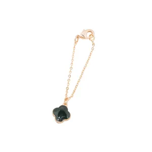 آویز ساعت طرح گل چهارپر کد J1055