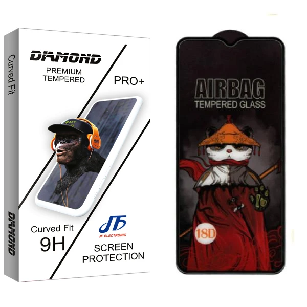 محافظ صفحه نمایش جی اف مدل Diamond Air Bag مناسب برای گوشی موبایل اوپو A16k