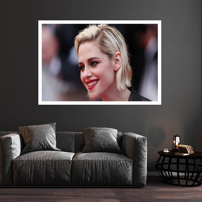 تابلو بکلیت طرح مشاهیر سینمای جهان کریستن استوارت مدل قاب شاسی W-s10073