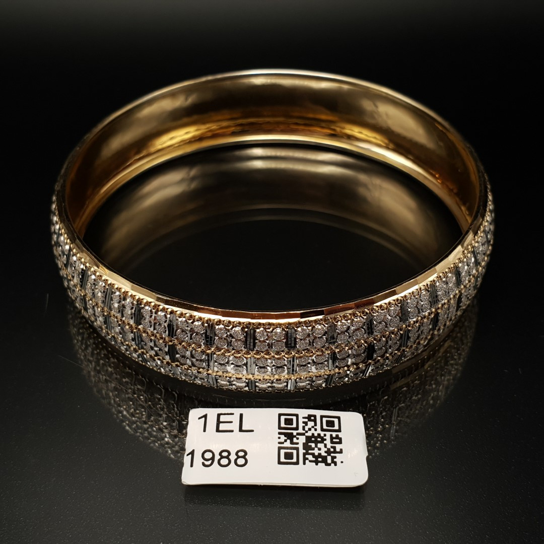 النگو طلا 18 عیار زنانه مدل 1EL1988