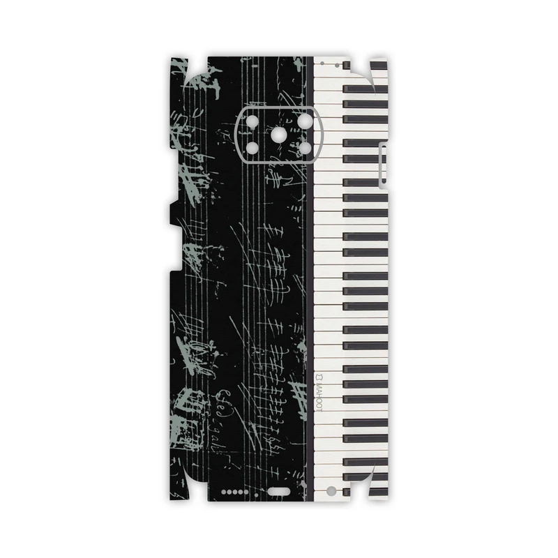 برچسب پوششی ماهوت مدل Piano-Instrument-FullSkin مناسب برای گوشی موبایل شیائومی Poco X3 NFC