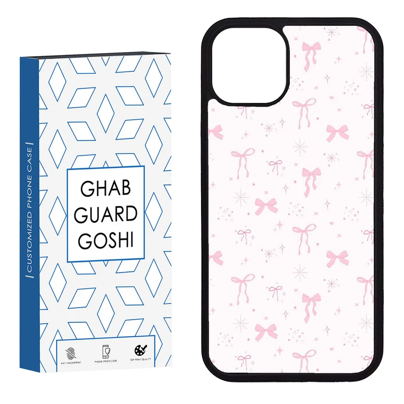 کاور قاب گارد گوشی طرح پاپیون کد FB-925 مناسب برای گوشی موبایل اپل iphone 13 / 14  