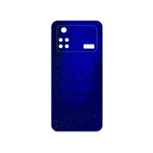 MAHOOT Blue-Holographic Cover Sticker for Xiaomi Poco M4 Pro 4G