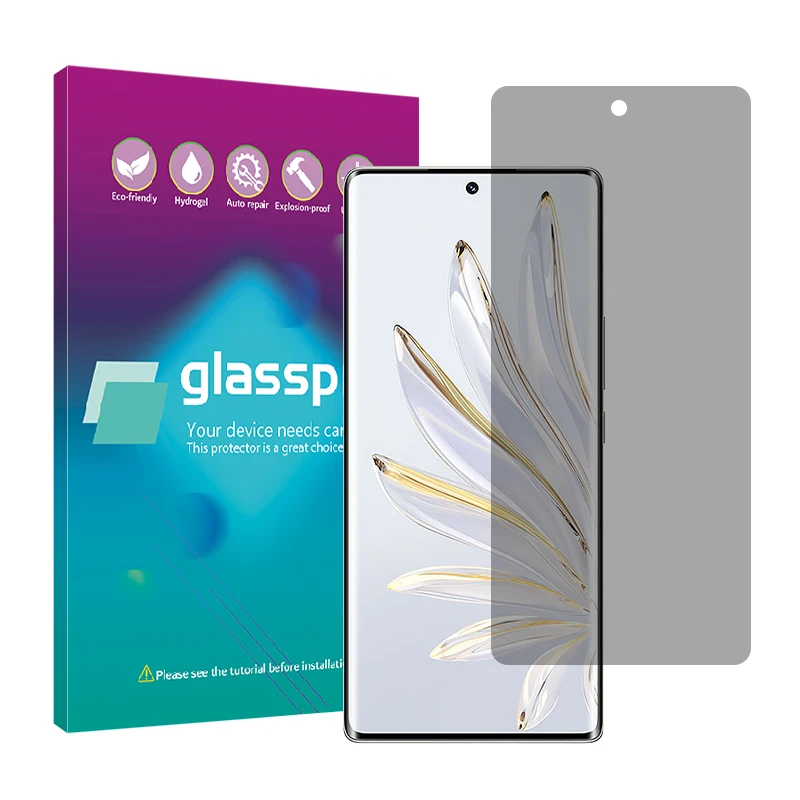 محافظ صفحه نمایش حریم شخصی گلس پرو مدل Resistant مناسب برای گوشی موبایل آنر 70