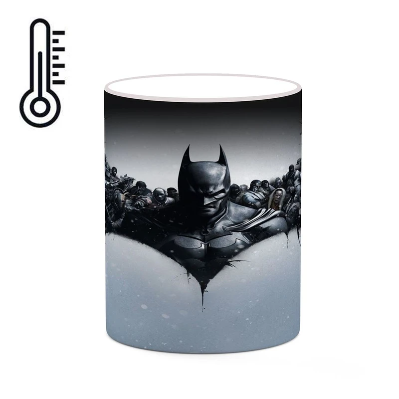 ماگ حرارتی کاکتی مدل بتمن Batman کد mgh37945