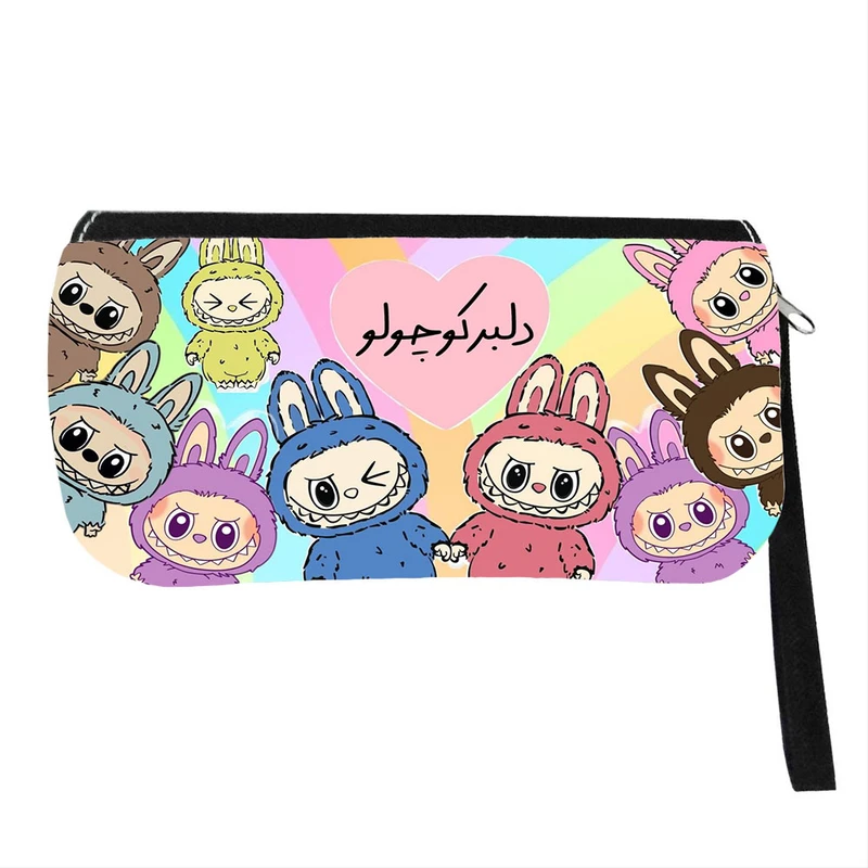 جامدادی پاد آفرین مدل فانتزی طرح عروسک لبوبو ترند کد p11