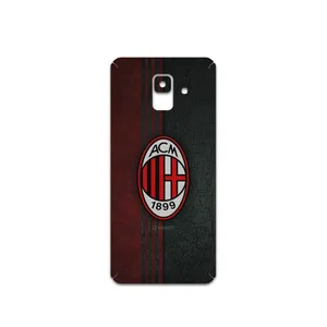 MAHOOT  AC-Milan-FC Cover Sticker for SAmsung Galaxy A6 2018